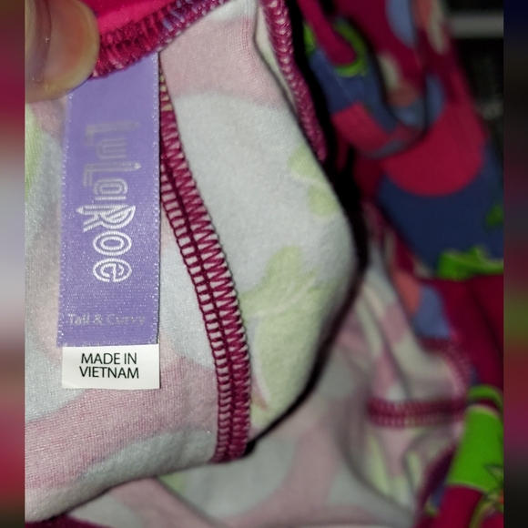 Womans Muppets Kermit the Frog Lularoe Leggings Plus Size Tall and Curvy - Picture 5 of 6